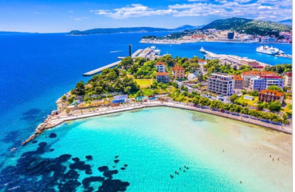 Beachside Apartment Attico Сплит Экстерьер фото